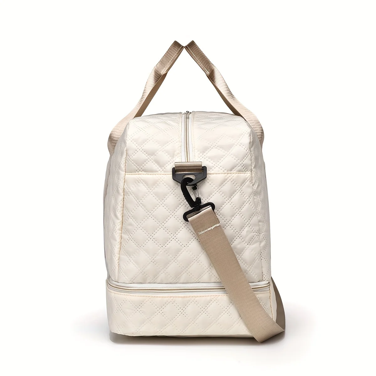 Lässige Nylon-Reisetasche, Große Kapazität für Sport- und Fitness-Aufbewahrung, Tragbare Weekender-Übernachtungstasche mit Mehreren Fächern – Detail 26