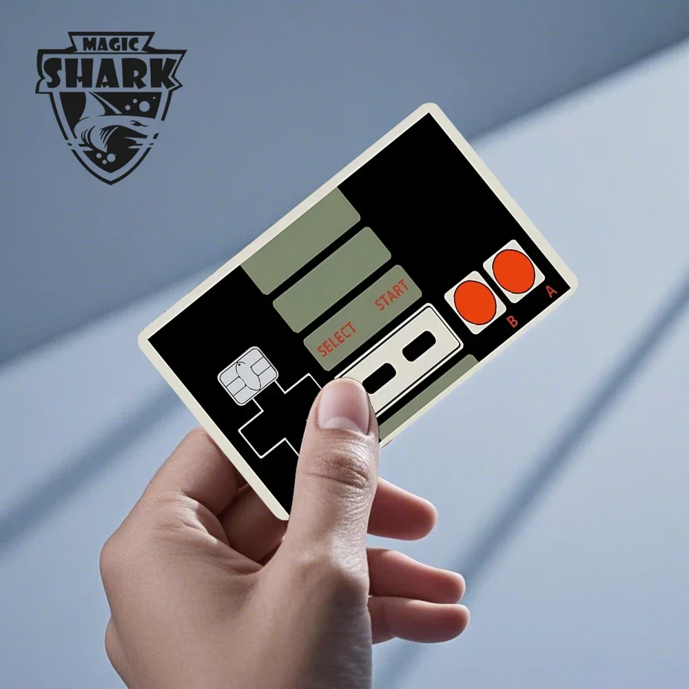 Magic Shark Fashin King Poker Money Game Controler Dragon 3M Matte Thin Sticker Film Skin لبطاقة الائتمان المصنوعة من بنك الخصم