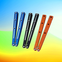 TheOne Kraken Sea Monster нож бабочка Channel Aluminum Handle D2 Blade Bushing System EDC Tool Knife