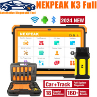 NEXPEAK K3 OBD2 Full System Scanner Car/Heavy Duty Diagnostic Tool 18 Special Functions ABS Airbag EPB DPF Cluster Calibration