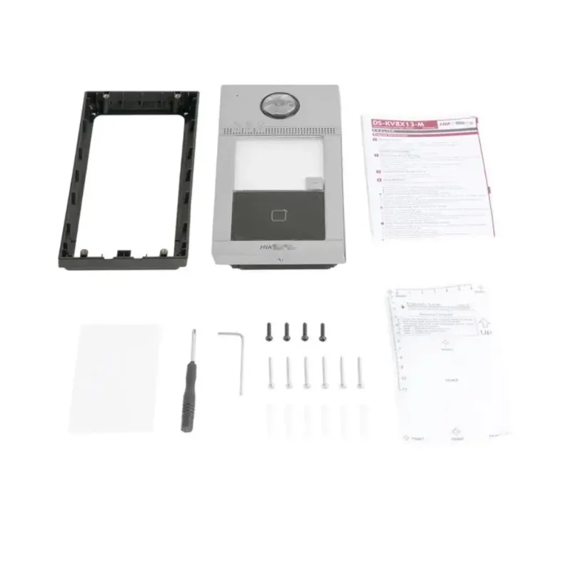 Hik  DS-KV8113-WME1(B)  1 Button Metal Villa Door Station