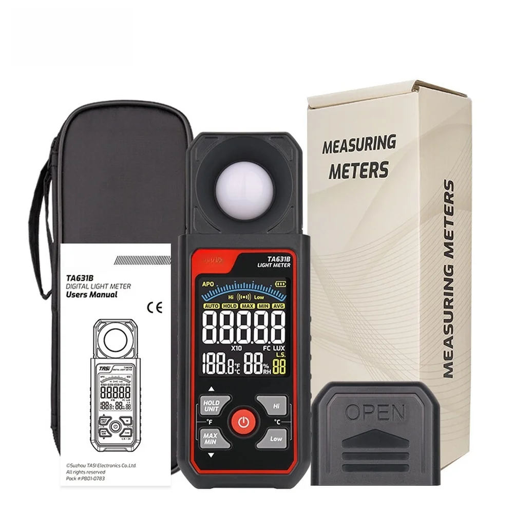 TA631B Portable Lux Meter Digi - đánh giá và giá Lux Meter Digital Light