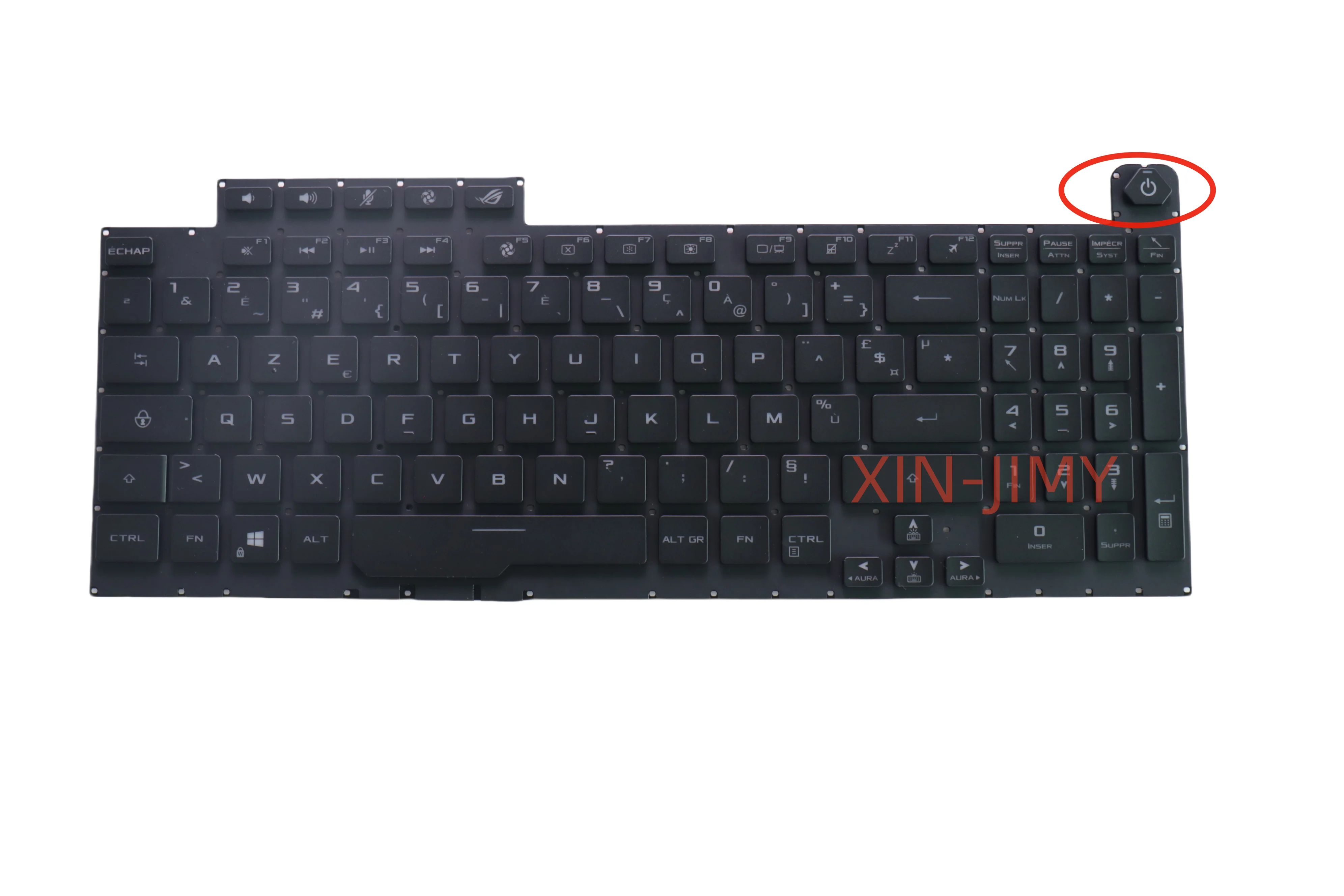 New FR French Keyboard For ASUS ROG Strix G G731GW  Per-key RGB Backlit