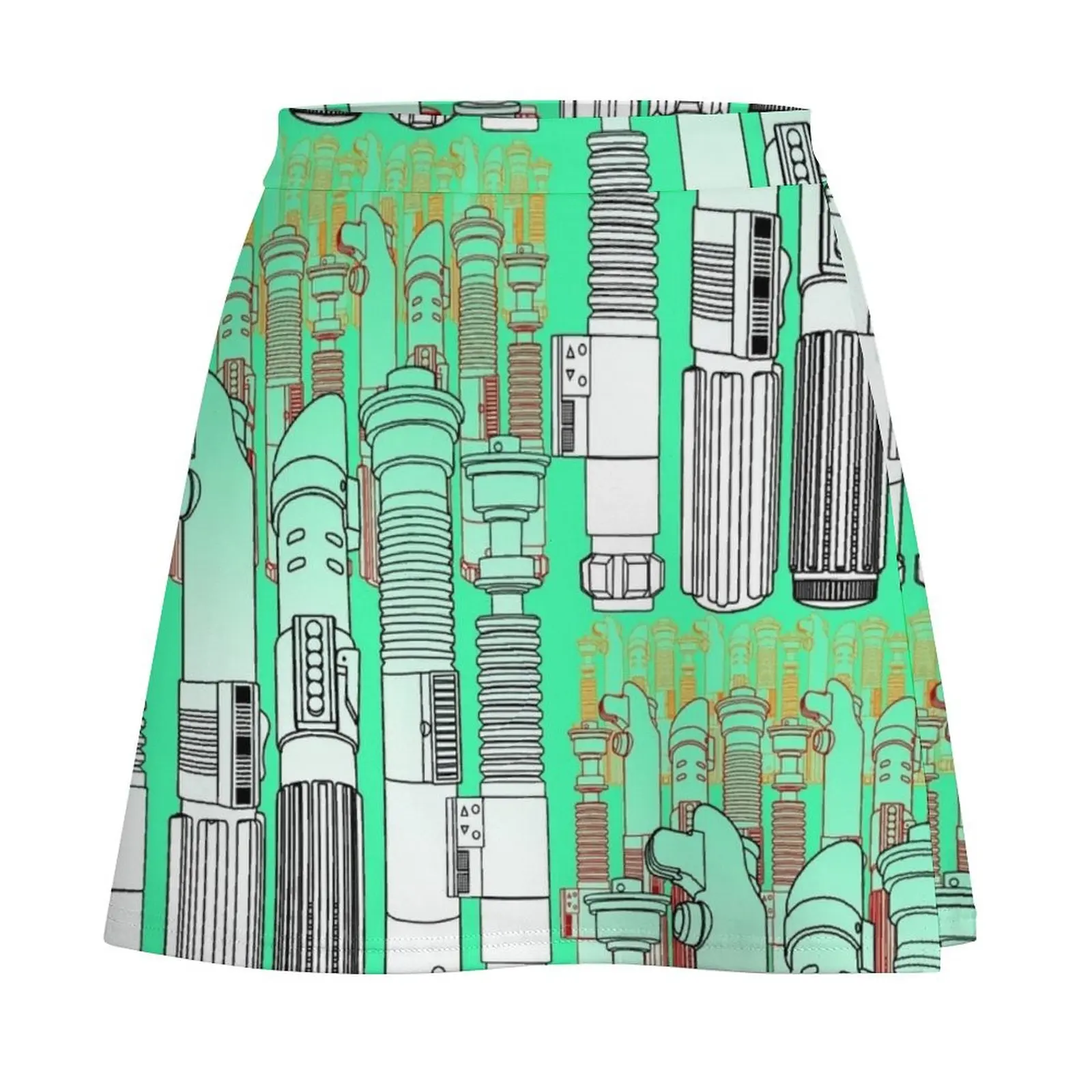 Light Saber Handles Mini Skirt fairy core clothing women summer 2026 Mini Skirt