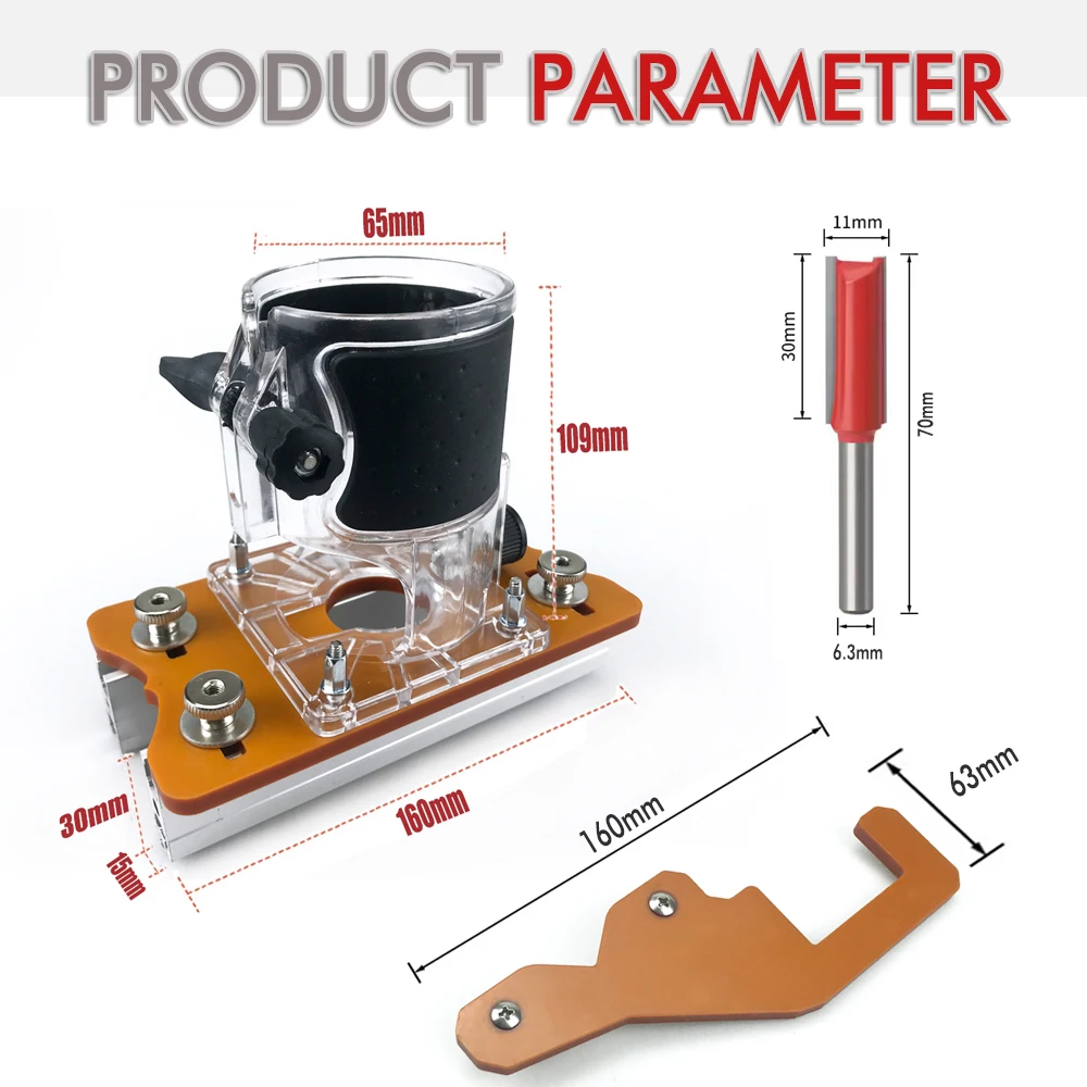 لوحة قاعدة جهاز توجيه ألومنيوم 2 في 1 جديدة لعام 2025 ورقصة خشب، دعامة تثبيت دقيقة لأعمال النجارة وصنع الأثاث