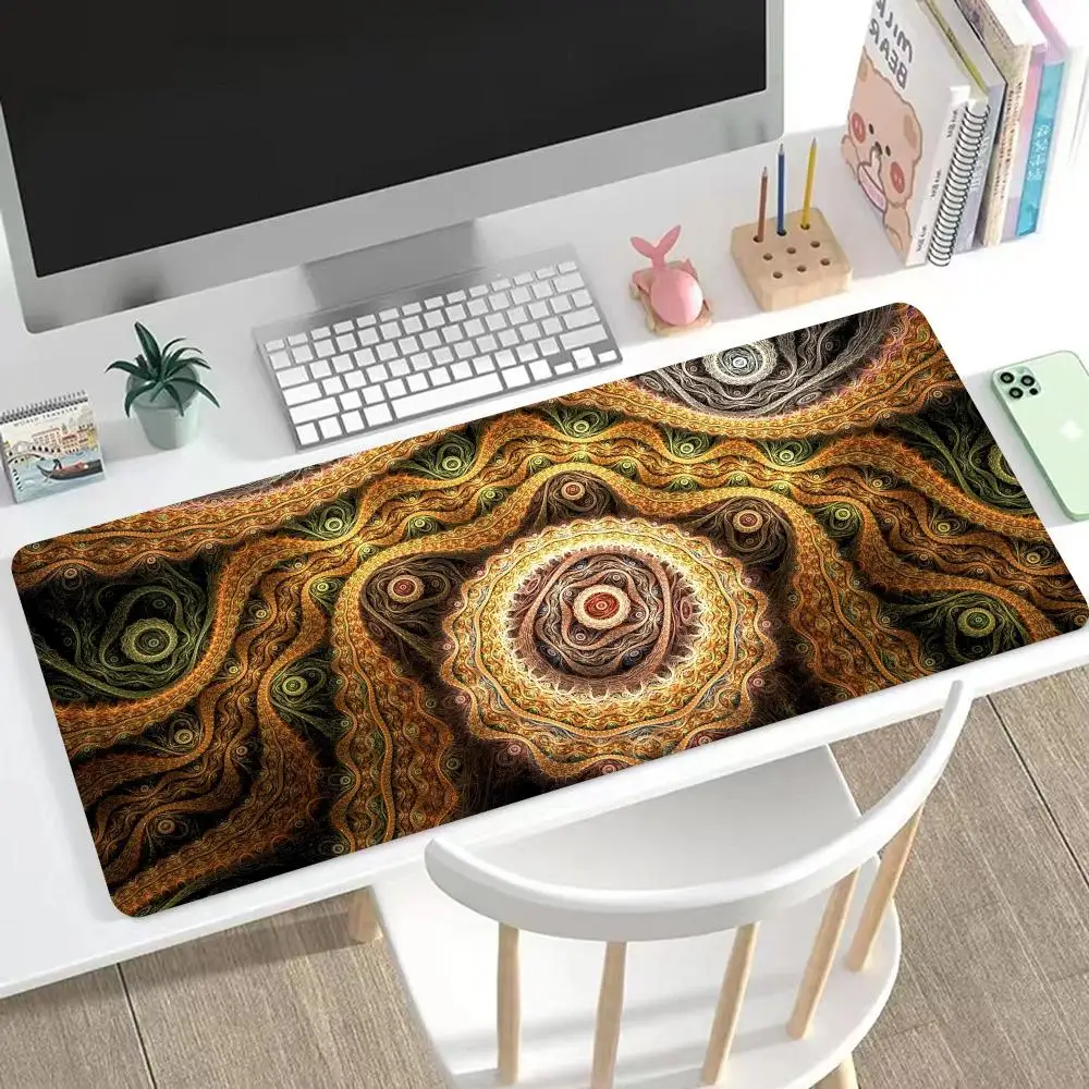 Creativity Mouse Pad Large extended gaming mouse pad with non-slip rubber base for full desk keyboard and mouse support