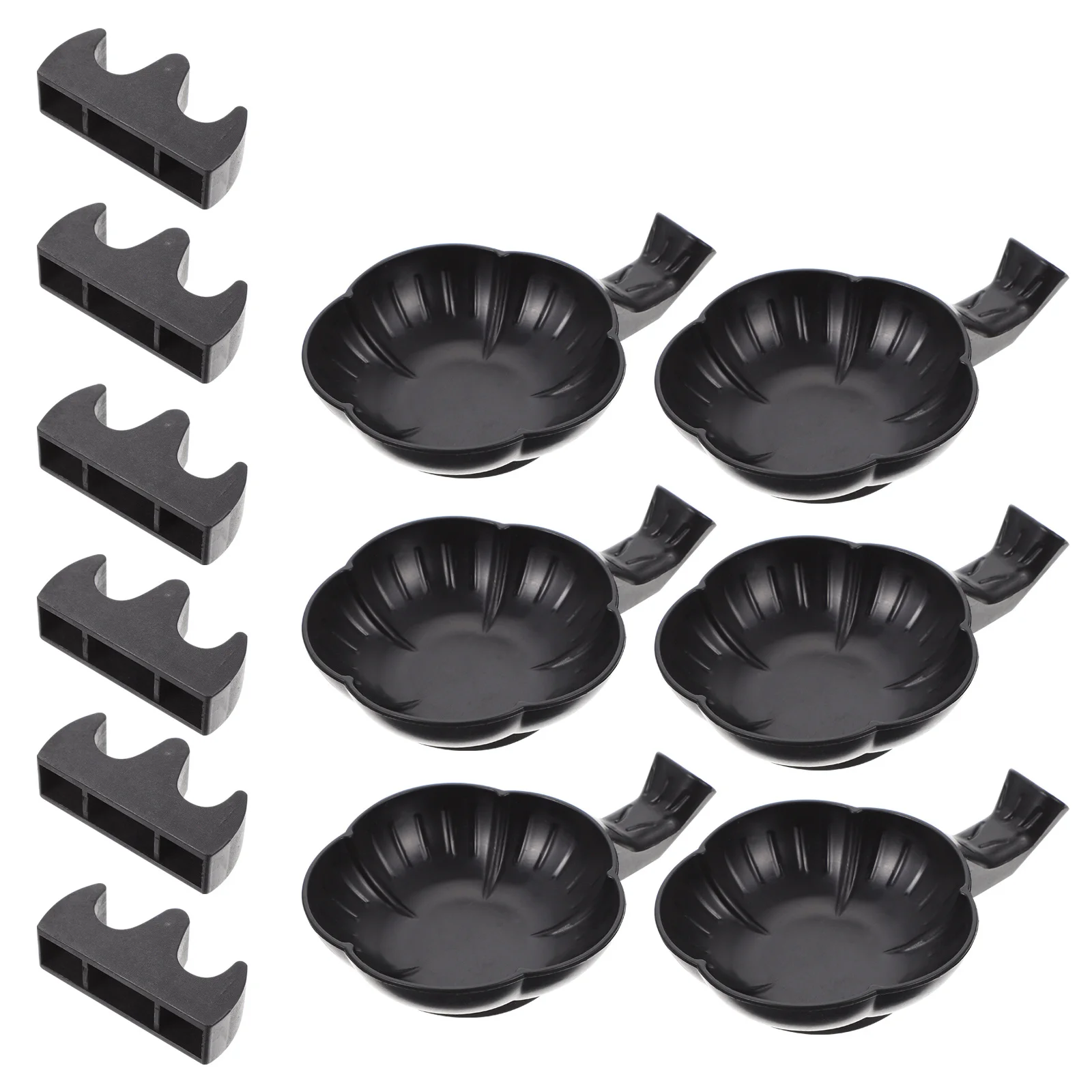 1 مجموعة الخط الحبر طبق القلم الراحة البلاستيك فرشاة الطلاء رف غرفة الدراسة ديكور الخط الصيني لوازم اللوحة ثقالة الورق #1