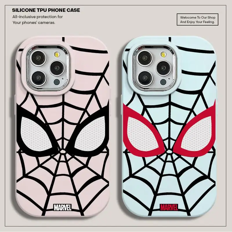 Marvel Sipider Man Phone Case for Xiaomi 12 13T Pro Poco X3 NFC X5 5G Mi 11 Lite 5G Silicone Soft Cover