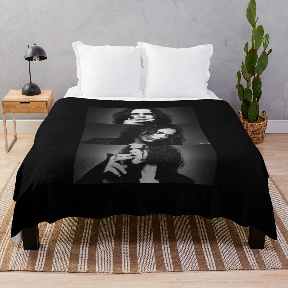 

Ville Valo Throw Blanket warm winter blanket Fluffy Blankets Large Kid'S Blanket