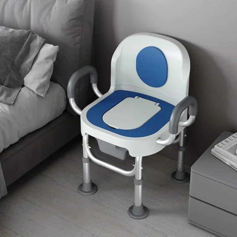 The Elderly Toilet Mobile Toilet Household Strong Indoor Potty Pregnant Women Squatting Toilet Toilet Stool Patient Toilet Chair