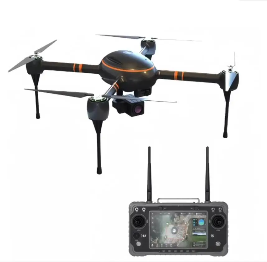 16 Pro Handheld UAV Ground Control Station 2.4-2.483 GHz Transmission 20-30KM Smart Controller 1080P HD Image Video Transmission