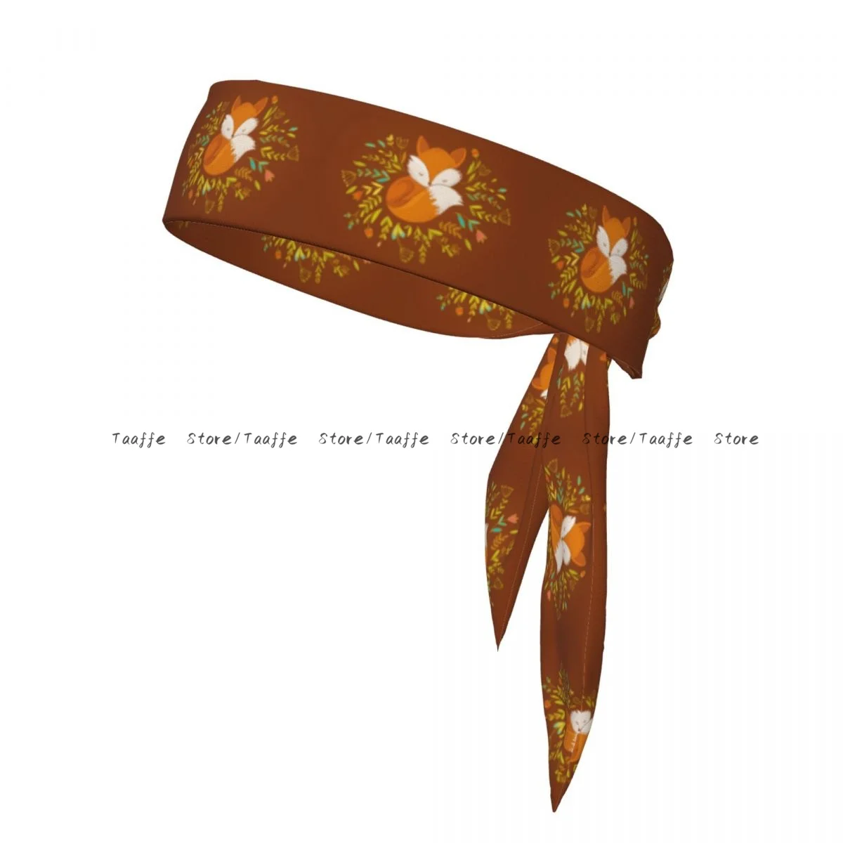 

Head Tie Bandana Fox Illustration Head Scarf Wrap Outdoor Sports Sweatband