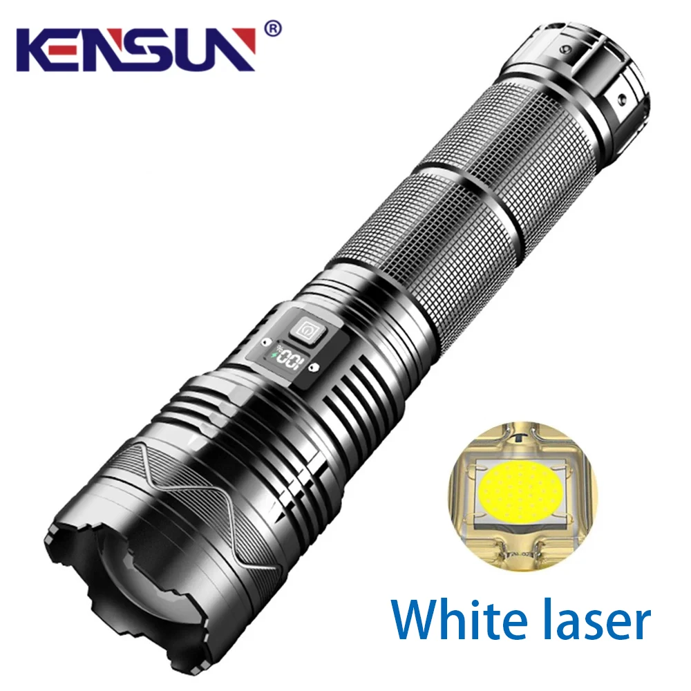 High Power LED Flashlight Super Bright Lantern Long Range Tactical Torch USB Rechargeable Powerful Lamp For Outdoor Camping