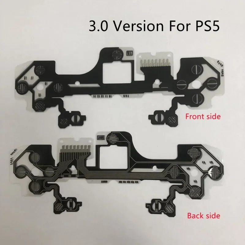 5pcs/Lot Replacement Original for Ps5 Conductive Film V1.0 2.0 3.0 Game Pad Controller Button Flex Cable Ribbon V1 V2 V3