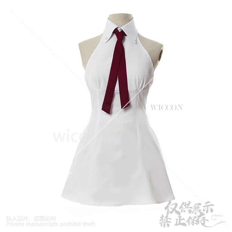 Anime Wrath Of The Gods Cosplay Elizabeth Liones Costume Women White Dress Lolita Halloween Customized