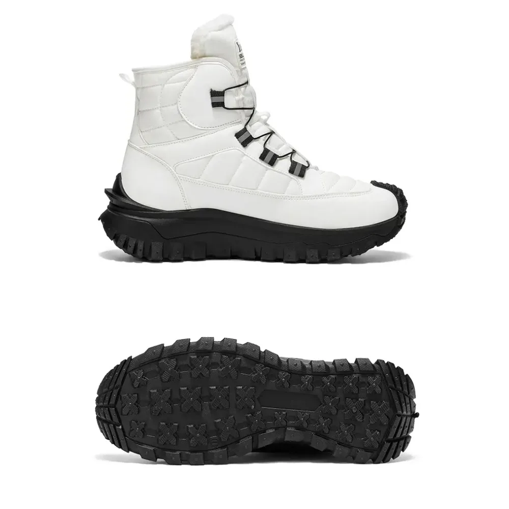 2025 Winter Nieuwe draaibare gesp Fleece waterdichte snowboots Outdoor antislip en slijtvast