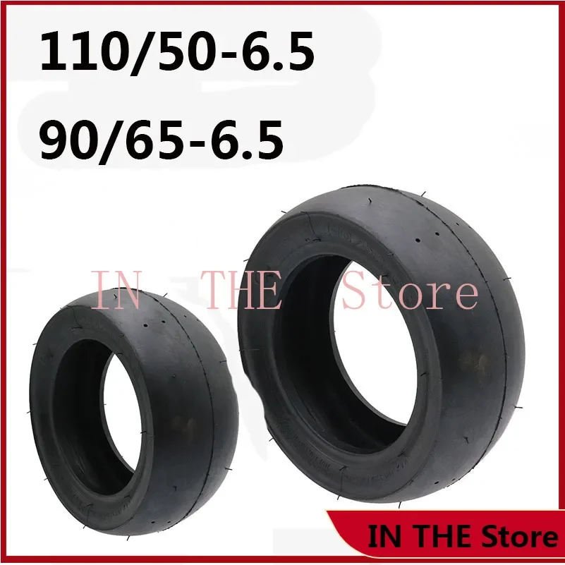 

Non slip tire 110/50-6.5 rear 90/65-6.5 front tubeless vacuum tire, suitable for 47cc 49cc mini bicycle motorcycle accessories