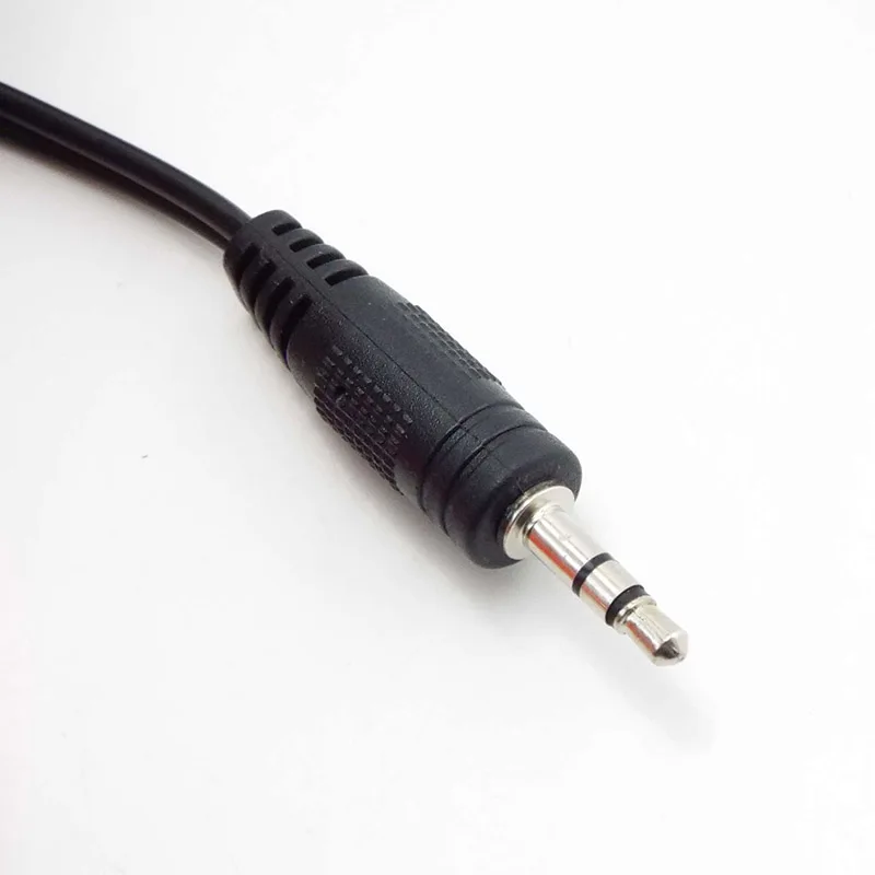 1M/1.5M/3M 3.5mm Plug Jack to 2RCA Male Stereo Audio Cable Splitter Connector Speaker Adapter Cables