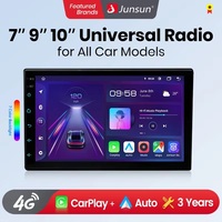 Junsun 7 9 10 inch Universal CarPlay Android Auto Car Radio For VW Fiat Renault Nissan Hyundai GPS Multimedia autoradio Stereo