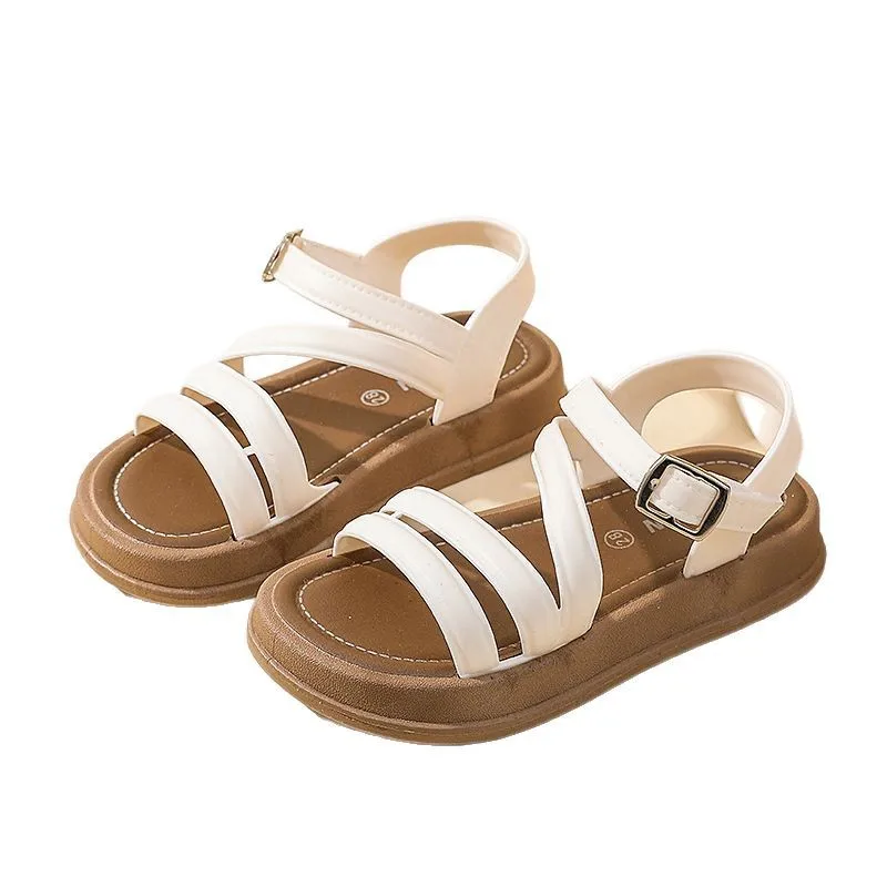 2026 Elegant Summer New Style Korean Version Princess Children's Sandals Elegant Open Toe Stylish Versatile Cute Student Sandals image 5