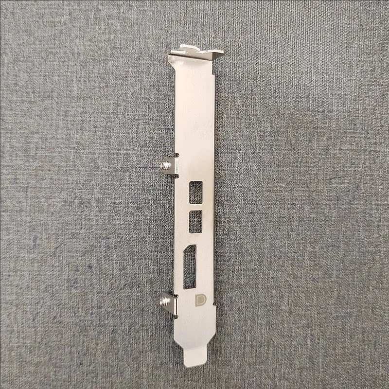 New Graphics Card Holder for Dell AMD RX640 RX550 Full Height block 1DP+2 mini DP 12cm Baffle