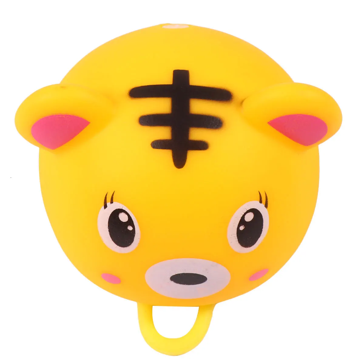 

Yellow Bike Horn Premium Squeeze Honker for Road Mountain Cycling with Modes Cartoon Horn Light