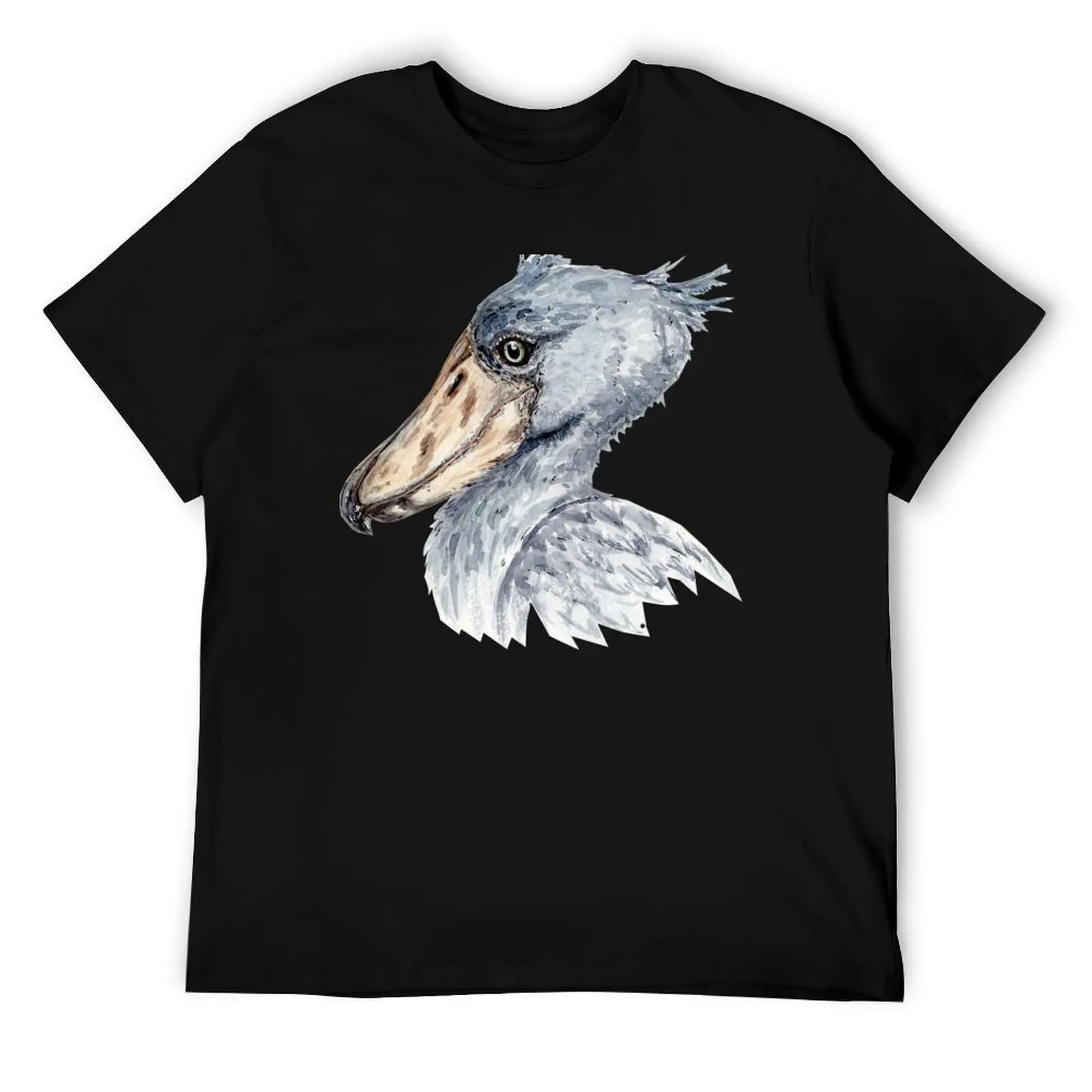 

Shoebill stork T-Shirt man t shirts for men anime tshirt T-Shirt