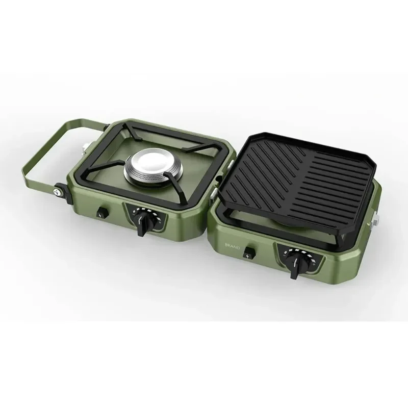

Portable cooker camping barbecue kitchen camping propane gas burner cooker 4.6 kW camping picnic, outdoor
