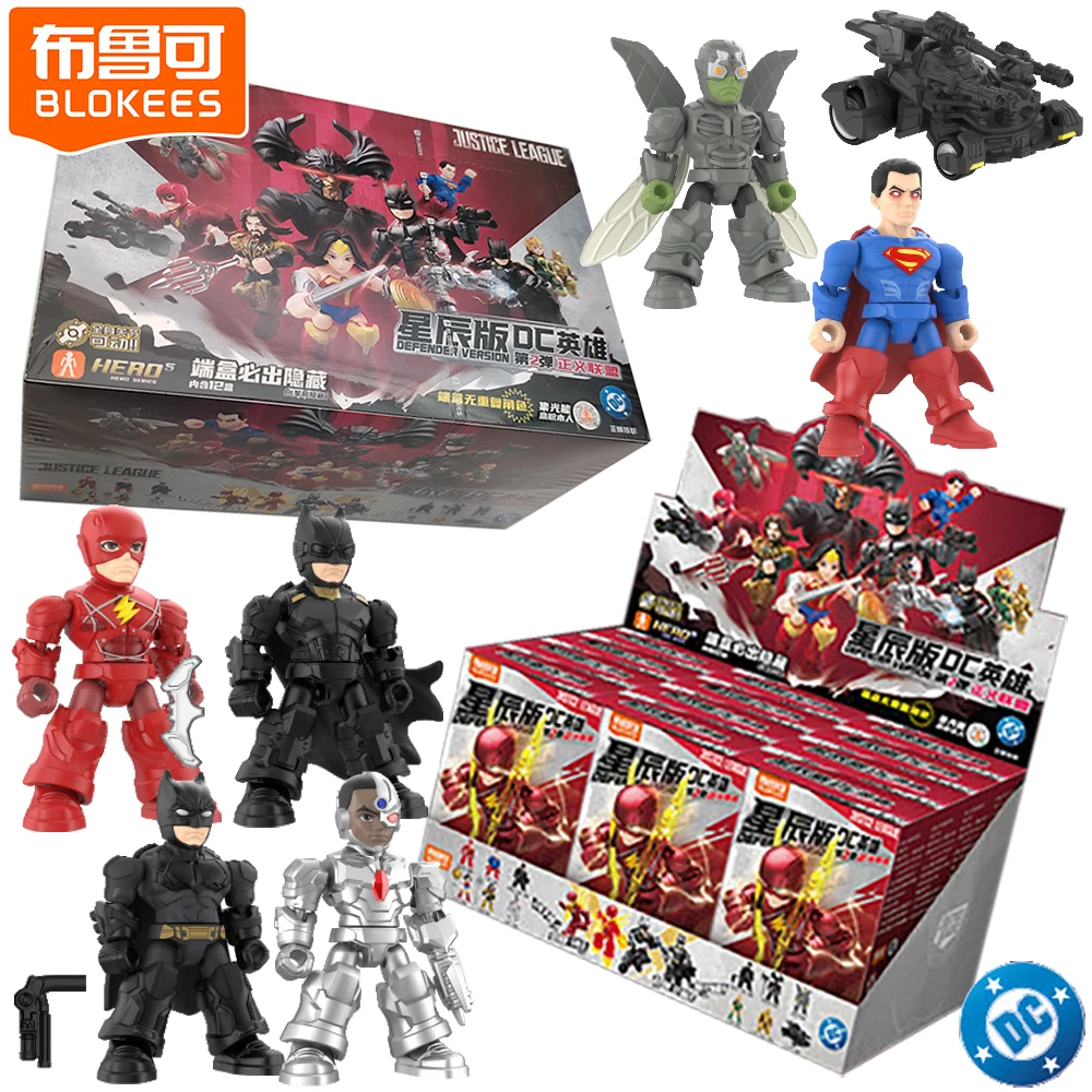 

New Blokees Original Collection Blind Box Fans Cherish DC Hero Justice League Popular Characters High Quality Models Fun Toys
