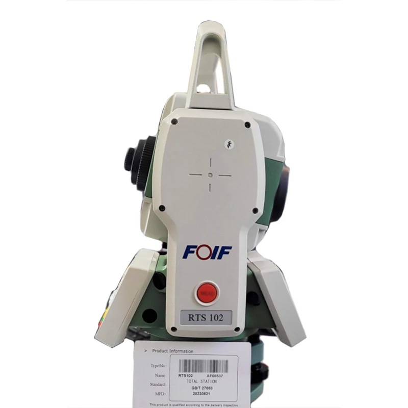 Foif RTS102R10 High Quality Electronic Reflectorless Total Station With Angle Accuracy 2''