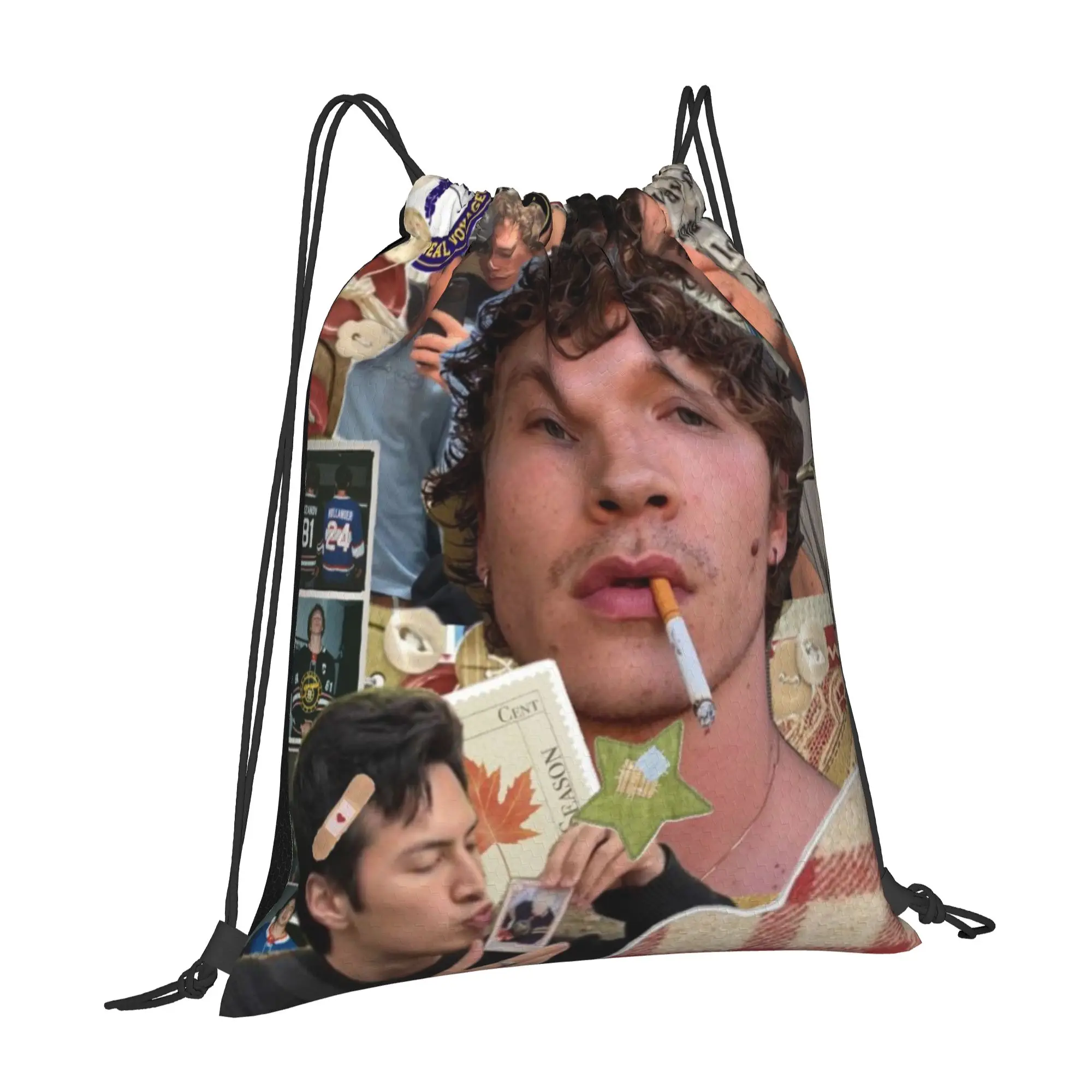 Heated Rivarly81 24 Ilya Shane26 81 24 Portable Shopping Drawstring Backpack Riding Backpack Gym Shoes Drawstring Bags