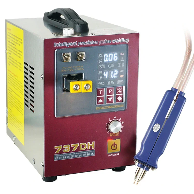 737DH lithium battery spot butt welding machine 18650 welding hardware hand-held small touch welding machine