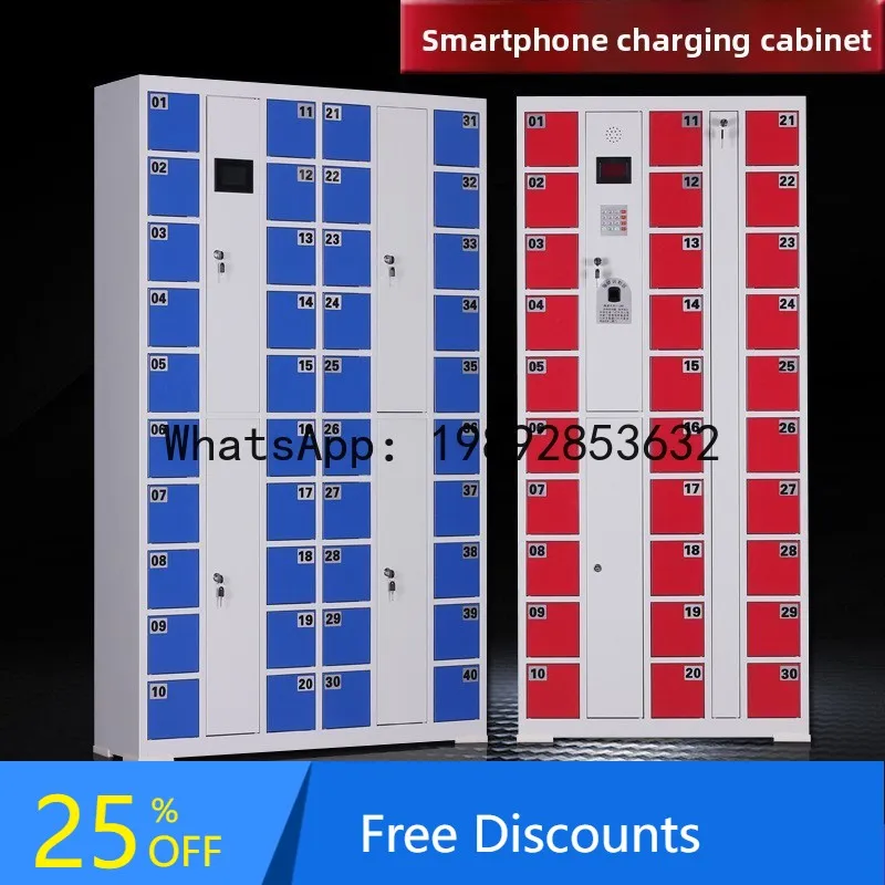 CZ  Tablet Laptop Mobile Phone Charging Cabinet Face Recognition Self-coding Fingerprint School Mobile Phone Storage Cabinet
