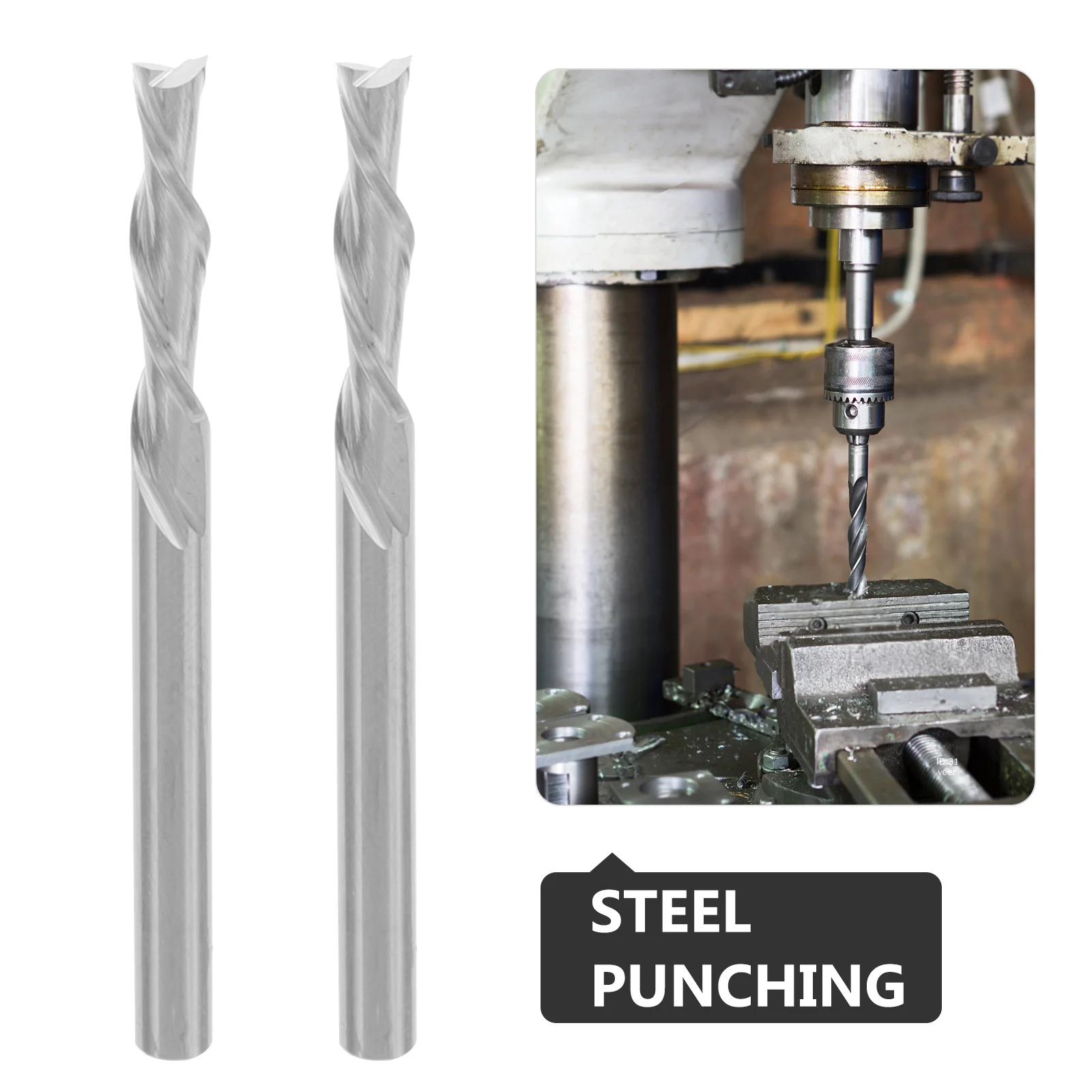 كربيد قاطعة المطحنة 1/8 عرقوب التصنيع باستخدام الحاسب الآلي راوتر بت ل نحت الخشب دوامة قطع أداة التصنيع باستخدام الحاسب الآلي بت قاطعة المطحنة راوتر بت