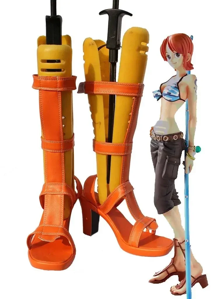 Nami Cosplay Shoes/Boots - Expertly Custom Made for Perfect Fit