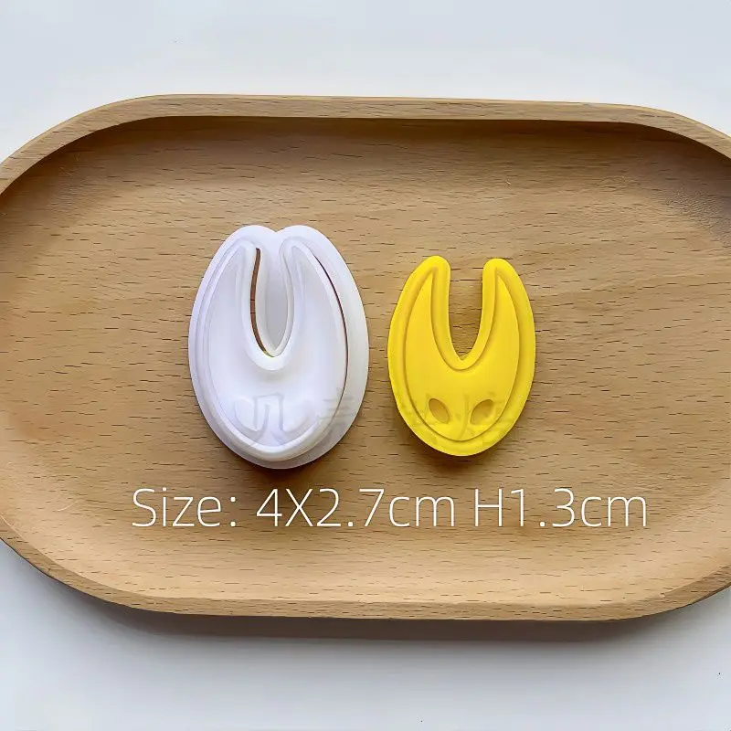 แม่พิมพ์คุกกี้ลายฮอลโลว์ไนท์ แบบกด ทำจากพลาสติก 3 มิติ สำหรับทำขนมอบ อุปกรณ์ทำขนม DIY