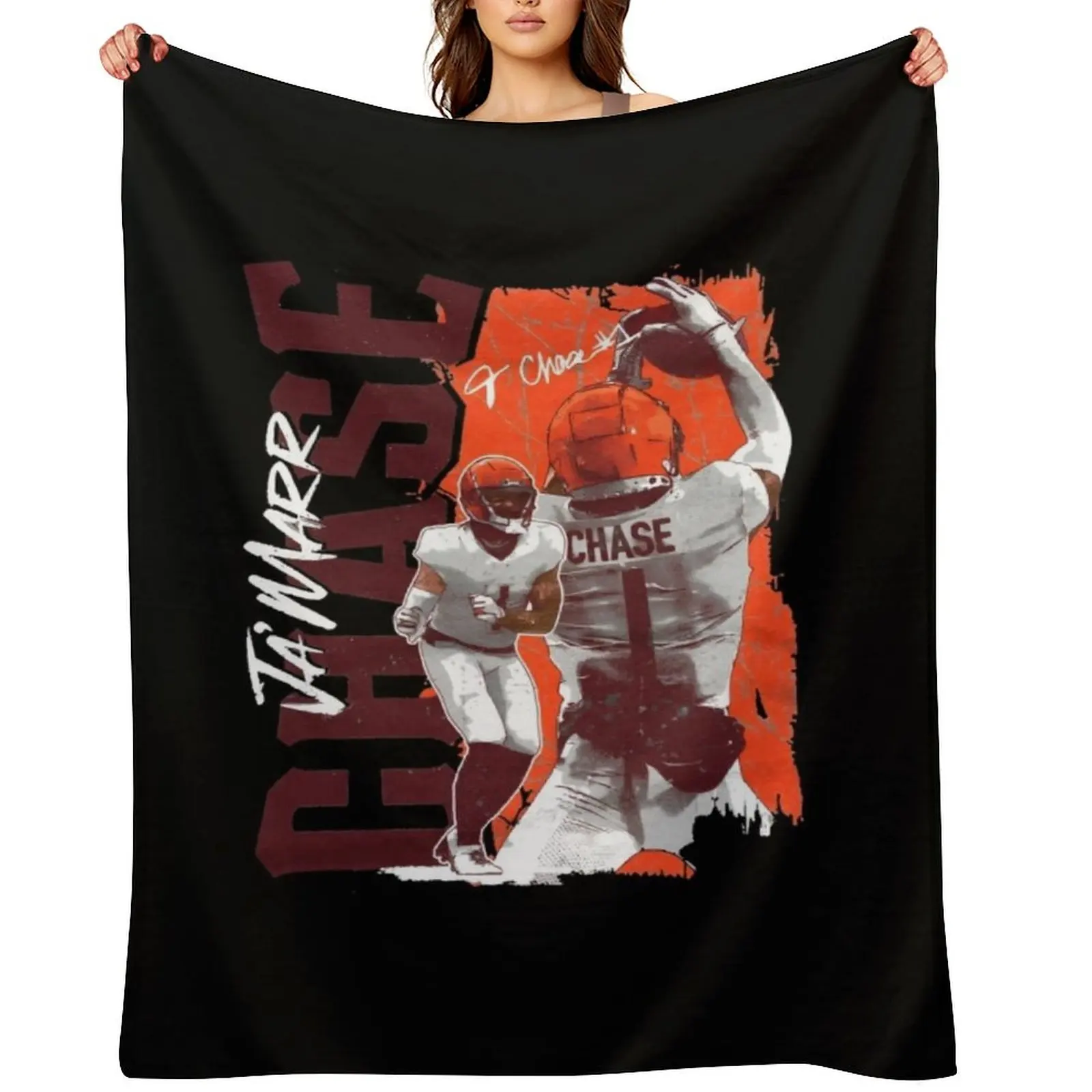 

Chase Ja'Marr Throw Blanket sofa bed halloween Large Softest Blankets