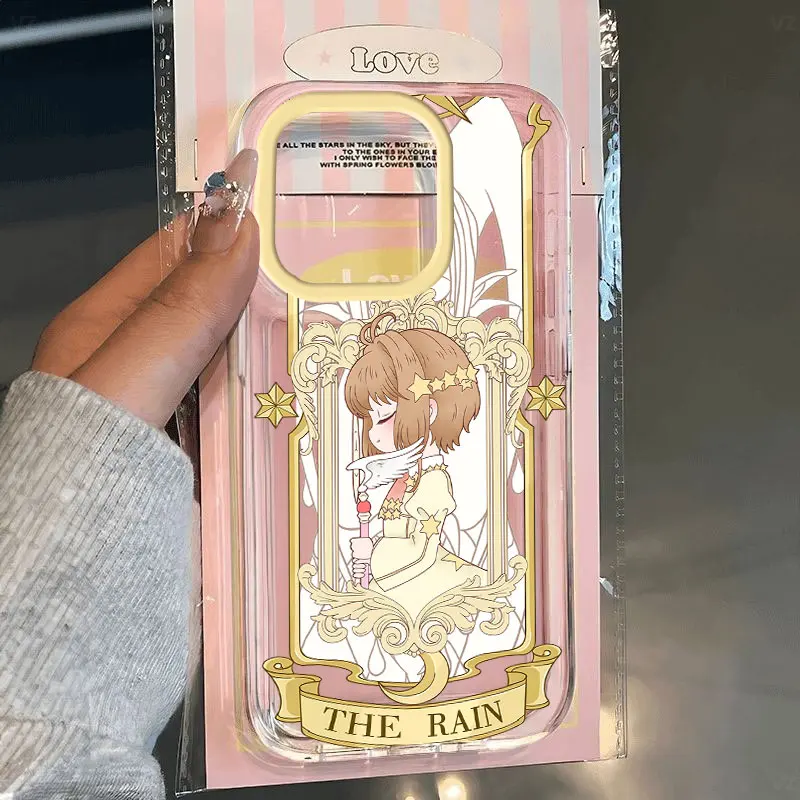 Cardcaptor Sakuras Anime Phone Case For Samsung Galaxy S25 S24 S23 S22 S21 S20 FE Note20 Note10 Edge Plus Ultra Lite Clear Cover - náhled 6
