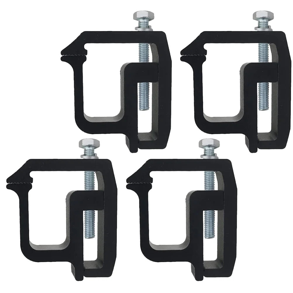 

4 Pcs Truck Roof Camper Shell Fixed Mounting Clip (black) 4pcs/pack Canopy Clamps for Replacement Topper