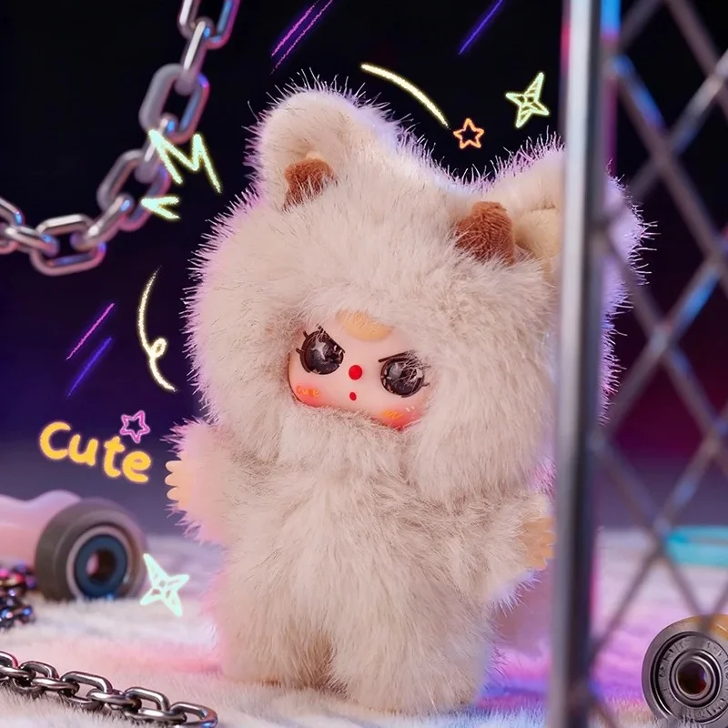 Nieuwe Baby Drie Walonglong Serie Blind Box Kawaii Mini Vinyl Pluche Pop Tas Hanger Decor Ornament Trendy Speelgoed Verrassingscadeau