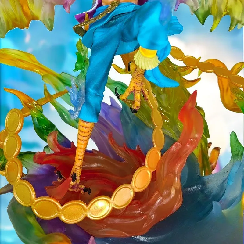 قطعة واحدة من شخصية GK Marco the Phoenix - تمثال كبير 40 سم، PVC، محاصر رائع، ديكور مجموعة الرسوم المتحركة