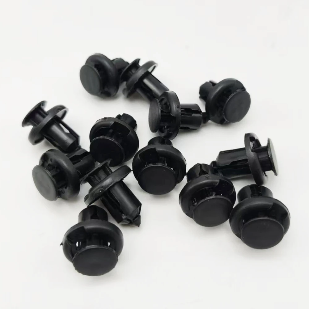 4/8pcs 10mm Diameter Car Bumper Door Panel Fender Liner Clips Retainer For Haval Jolion Dargo H6 H9 Auto Fasteners Rivets Clips