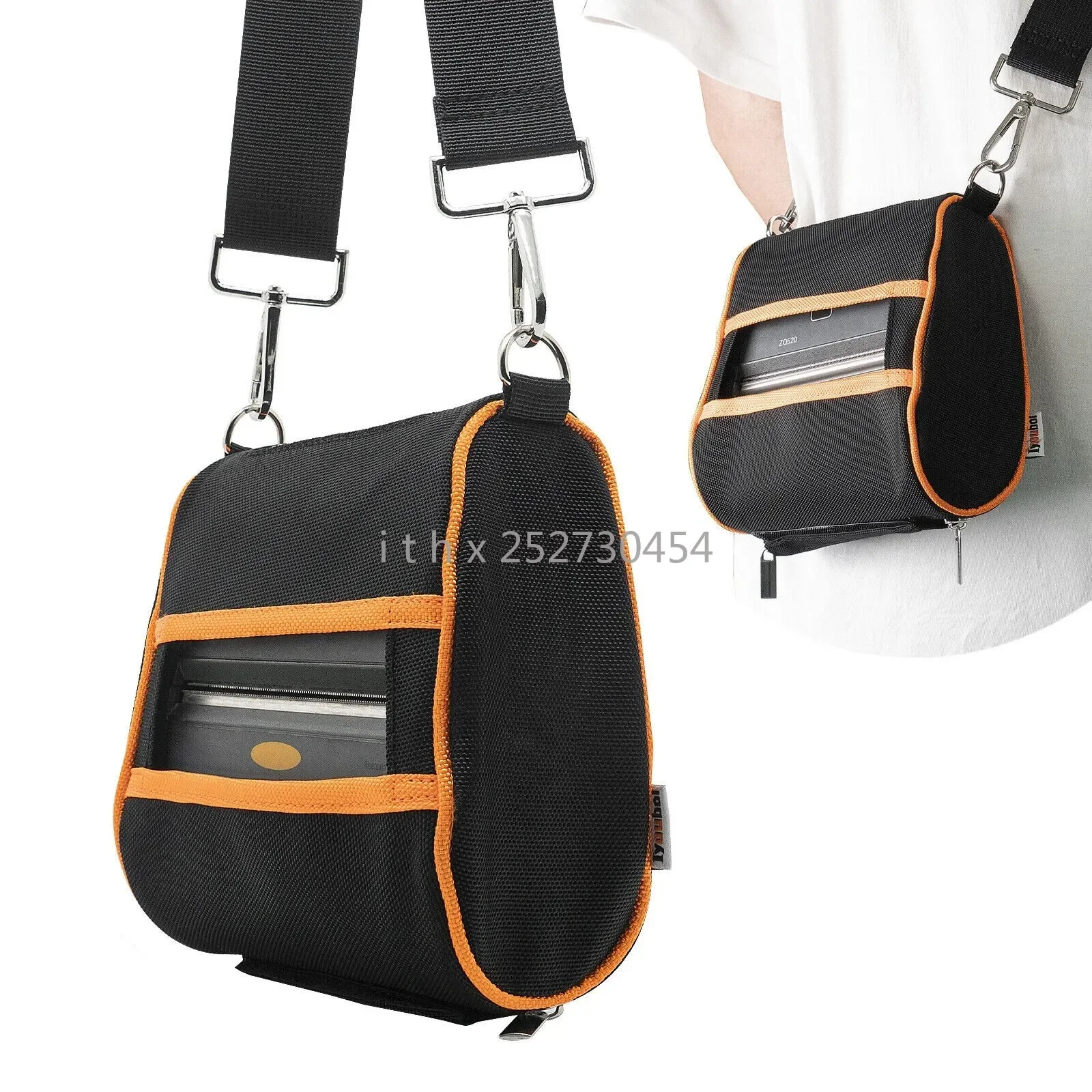 New Carrying Case Shoulder Belt Holster Storage Bag for Zebra ZQ520 ZQ521 Printer