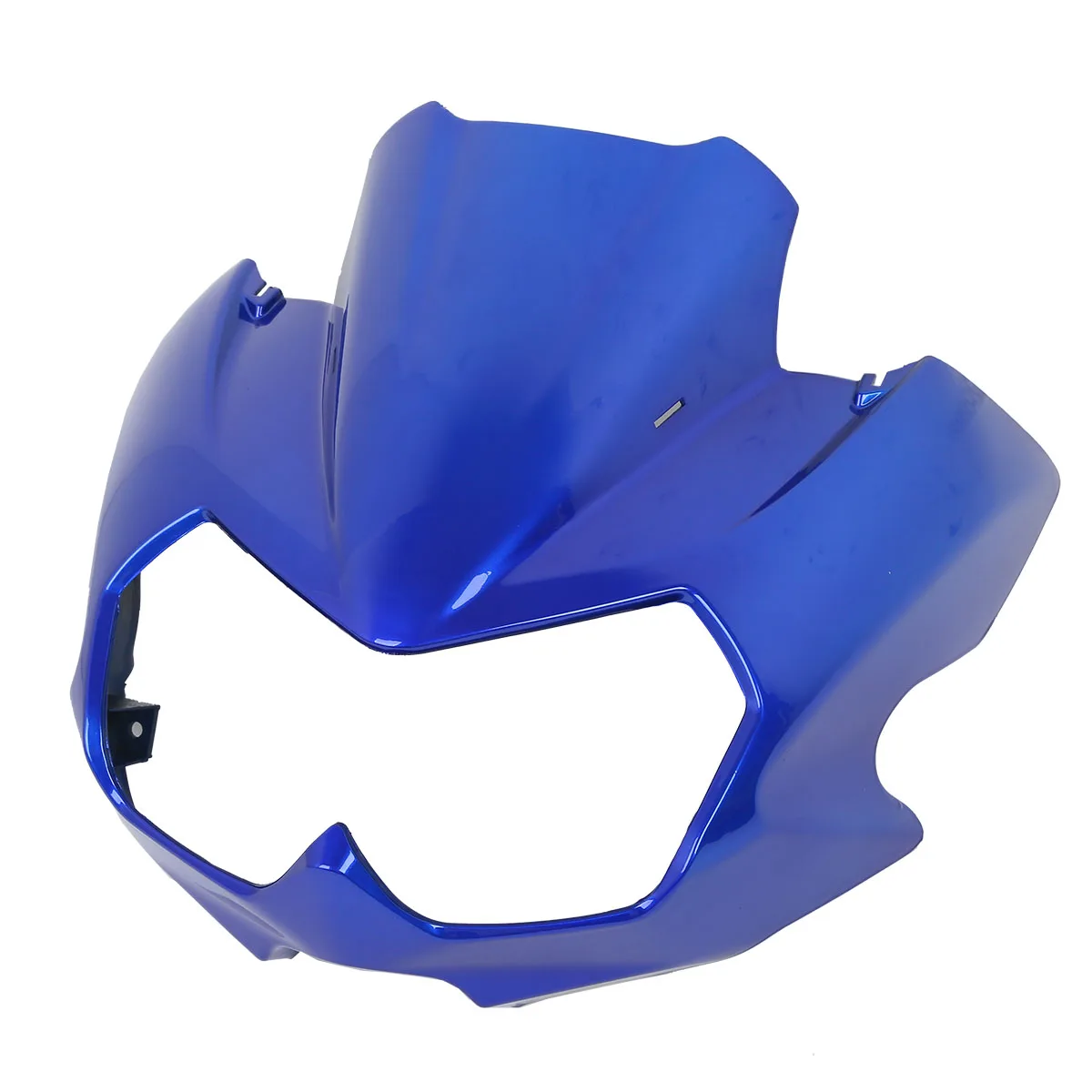 Motorcycle Blue/White Upper Front Fairing Cowl Nose for Kawasaki Z750 2004-2006 2005 ABS plastic