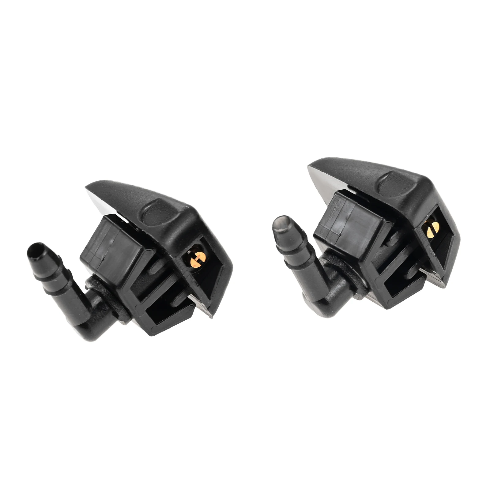 2Pcs Car Front Windscreen Windshield Wiper Nozzle for Fiat Fiorino Punto Ducatoo Panda Nemo 735277664,6438J0 Washer Jets Sprayer