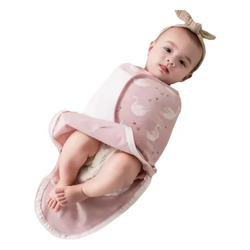 INSULAR Baby Cotton Swaddling Cloth With Caps Envelope Type Newborn Cartoon Envelope…