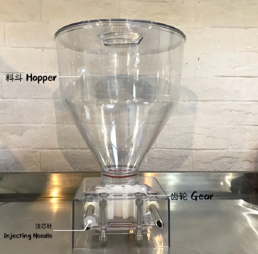 Commercial Small Jam Cream Donut Filling  Machine Hopper 7.5L  Filling Hopper