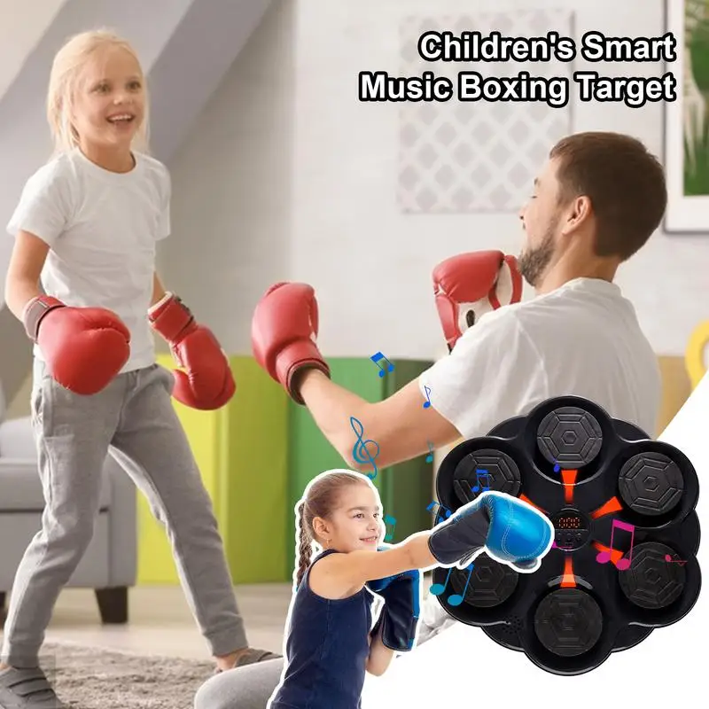 Music Boxing Machine Boxing Wall Mount Machine Music Boxing Target For Adults Kids Workout Equipment For Fitness Stress Relief