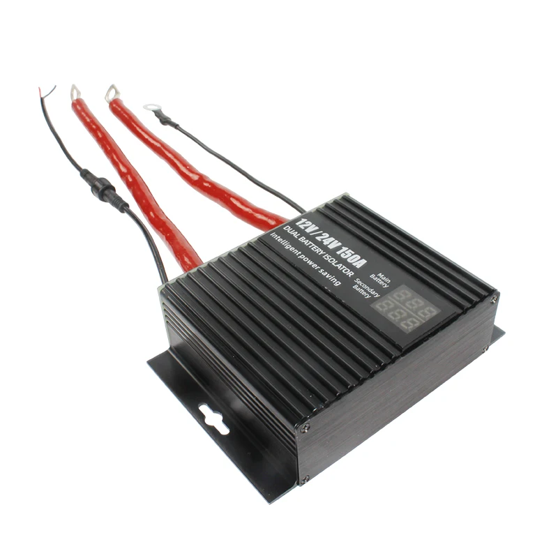 TYTXRV أفضل جودة RV سيارة تعديل ذكي 150A مع عرض الجهد فاصل البطارية المزدوج عازل البطارية #3