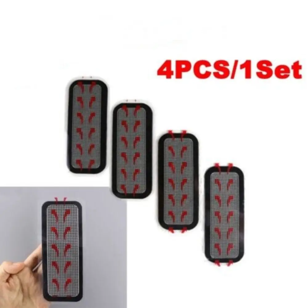 

4pcs Muscle Massage Physiotherapy Electrode Sheet Pads Replacement Bottom Gel Compatible with Slendertone Toning Pads